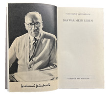 Leben ferdinand sauerbruch gebraucht kaufen  Kirchheim b.München