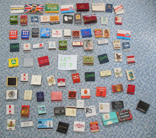 80x vintage matchboxes for sale  CARNFORTH