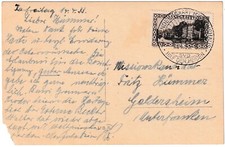 Postkarte tollem stempel gebraucht kaufen  Würzburg