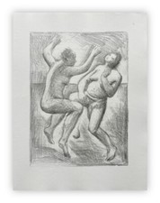 Carlo carrà litografia usato  Roma