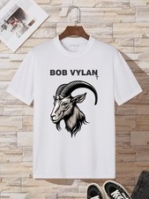 Camiseta Bob Vylan Goat, Amantes da Música Cara de Cabra, Camiseta Presente para Fã de Música Pop, usado comprar usado  Enviando para Brazil