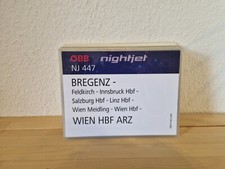 öbb zuglaufschild 447 gebraucht kaufen  Leipzig