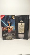 Usado, Logotipo Star Wars Return of the Jedi VHS 1986 CBS/Fox vermelho vintage comprar usado  Enviando para Brazil