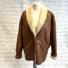 Real sheepskin coat for sale  NOTTINGHAM