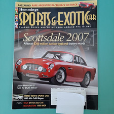 Sports & Exotic Car Magazine Hemmings April 2007 Aston Martin Alfa Colli Wagon comprar usado  Enviando para Brazil