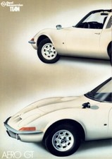 Używany, Poster Opel Aero GT  1972 Allemagne na sprzedaż  Wysyłka do Poland