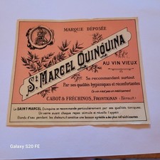 étiquette ancienne vin d'occasion  Maringues