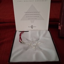 Swarovski 1991 christmas for sale Swarovski 1991 christmas for sale  Fleming Island