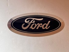 Emblema Ford metal grade de alumínio ou porta traseira logotipo emblema oval 1 peça 7" comprar usado  Enviando para Brazil