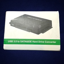 Kit adaptador conversor USB 3.0 para IDE/SATA para disco rígido SATA/IDE/SSD de 2,5 pol./3,5 pol., usado comprar usado  Enviando para Brazil