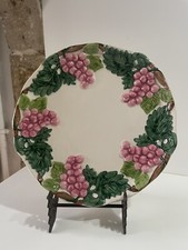 Assiette style barbotine d'occasion  Saint-Georges-de-Reneins