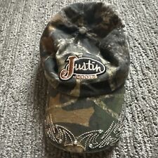 Justin boots camo for sale  Petaluma