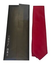 Silk tie red for sale  HOUNSLOW