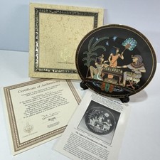 Tutankhamun collectors plate for sale  CULLOMPTON