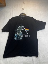 Camiseta masculina Pink Floyd tamanho XL preta gráfica anos 60 anos 70 banda comprar usado  Enviando para Brazil