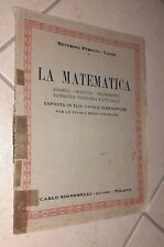 Matematica collana riassunti usato  Italia