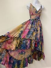 Vintage dress silk for sale  PLYMOUTH