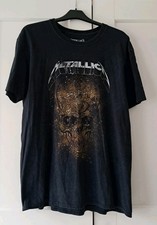 Metallica shirt skull for sale  BOURNEMOUTH