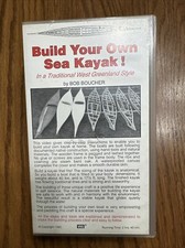 VHS Build Your Own Sea Kayak In Traditional West Greenland Style Bob Boucher VTG comprar usado  Enviando para Brazil