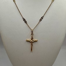 9ct gold crucifix for sale  HIGH WYCOMBE