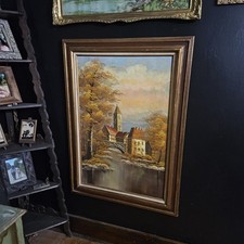 Vintage autumn oil for sale  Auburn