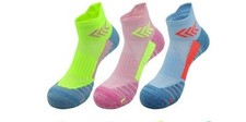 3 pares de calcetines deportivos de secado rápido de secado rápido para hombre y mujer segunda mano  Embacar hacia Mexico
