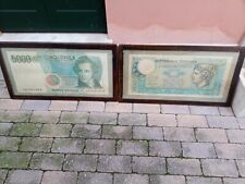 Quadro con banconote usato  Cerea