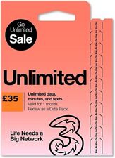 Official three network for sale  LONDON