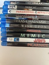 Horror Movie Blu Ray Lot, usado comprar usado  Enviando para Brazil