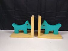 Dog bookends wooden for sale  Corsicana