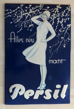 blechschild persil gebraucht kaufen  Hamburg