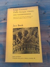 Dalla liturgia vissuta usato  Aicurzio