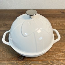 Usado, Assadeira de ferro fundido branco pão cloche massa azeda comprar usado Usado, Assadeira de ferro fundido branco pão cloche massa azeda comprar usado  Enviando para Brazil