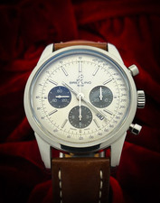 Breitling transocean silver for sale  SEVENOAKS