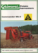 Grimme commander mk. for sale  DRIFFIELD