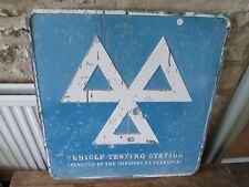 Mot sign pressed for sale  BADMINTON