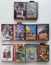 Lote de 10 juegos SEGA Genesis - CIB, en caja, The Lost World, Lightning Force, retro segunda mano  Embacar hacia Mexico