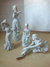 Statuette dame ballerina usato  Italia