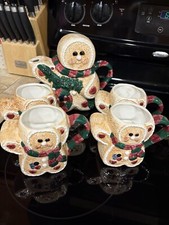 Ceramic piece gingerbread for sale  Harper