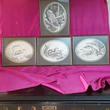 Framed pen ink for sale  HAYLE