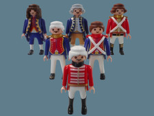 Playmobil rotröcke blauröcke gebraucht kaufen  Moosinning
