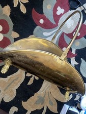 Vintage brass fireplace for sale  Trenton