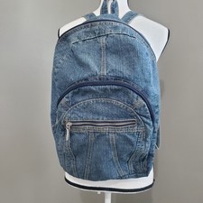 Vintage denim backpack for sale  Tracy