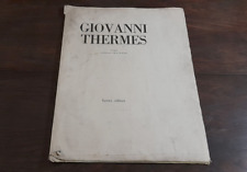 Giovanni thermes disegni usato  Varese