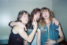 MEGADETH DAVE MUSTAINE & LARS & DAVE PRITCHARD FOTO TIRADA POR MIM 1980s LOTE #24 comprar usado  Enviando para Brazil