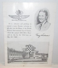 1969 indianapolis speedway for sale  West Chester