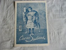 Antique pub cardboard d'occasion  Expédié en Belgium