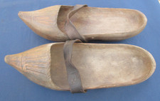 Paire sabots bois d'occasion  Mollégès