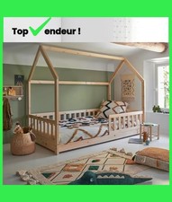Lit cabane enfant d'occasion  Strasbourg-