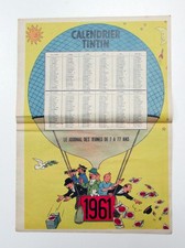 Calendrier tintin 1961 d'occasion  Nantes-